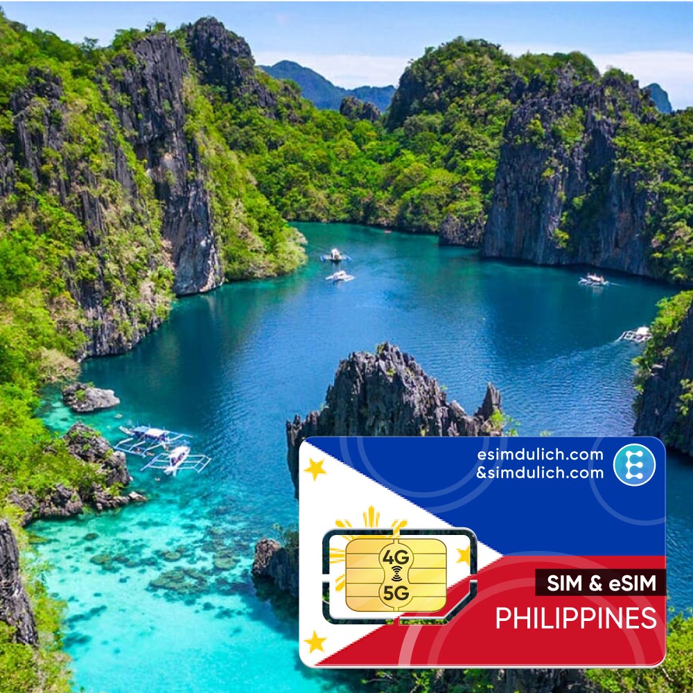 SIM du lịch Philippines 5 Ngày